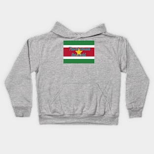 Travel Around the World - Suriname Kids Hoodie